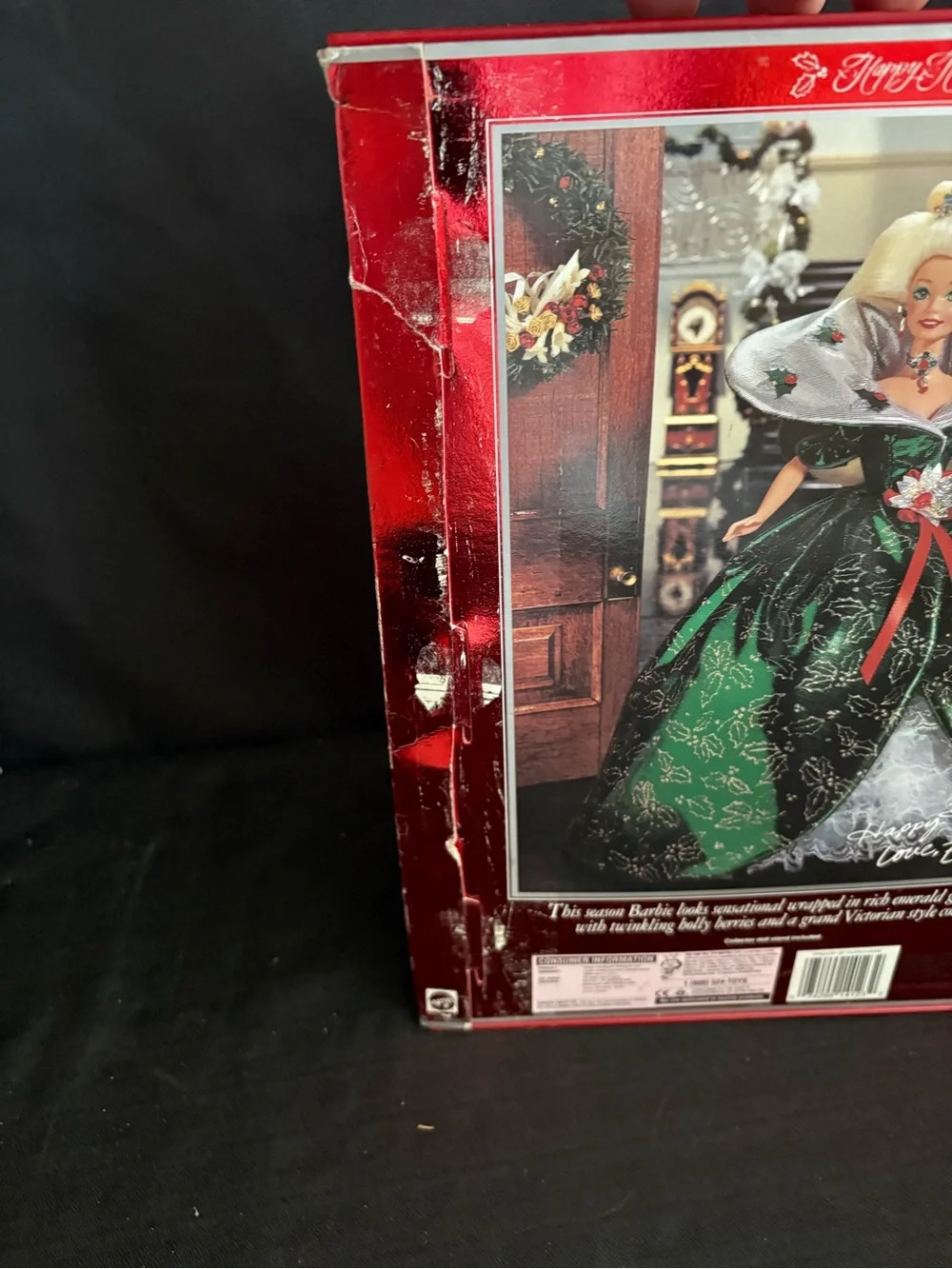 Vintage 1995 Barbie Happy Holidays Special Edition Doll (box Has Damage)